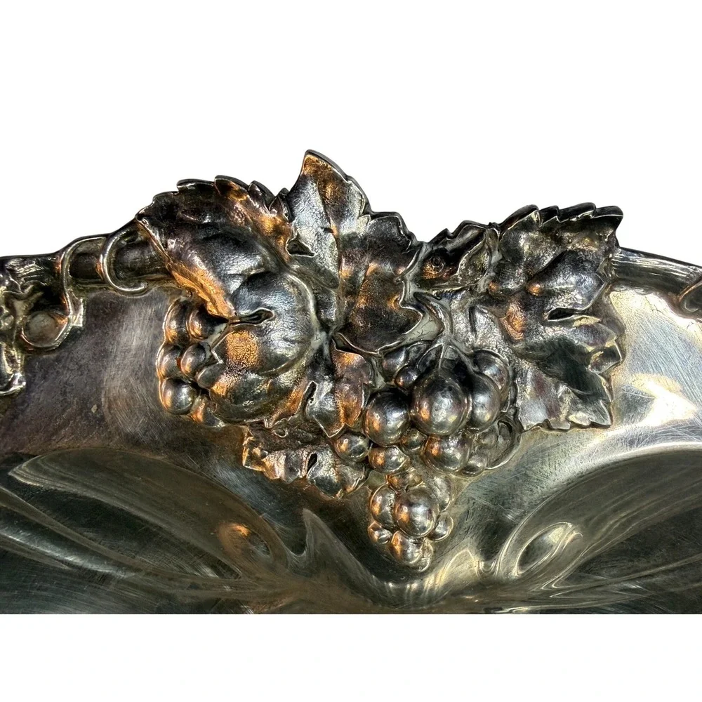 Sheridan Silverplate Shell Bowl Relish Tray Set‎ Reed & Barton Vintage Ornate